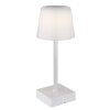 Lámparas Globo Lighting Xayden Lámparas de mesa LED Blanca, 1 luz