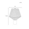 Lámparas Globo Lighting Gixi Lámparas de mesa LED Cromo, Transparente, claro, 1 luz