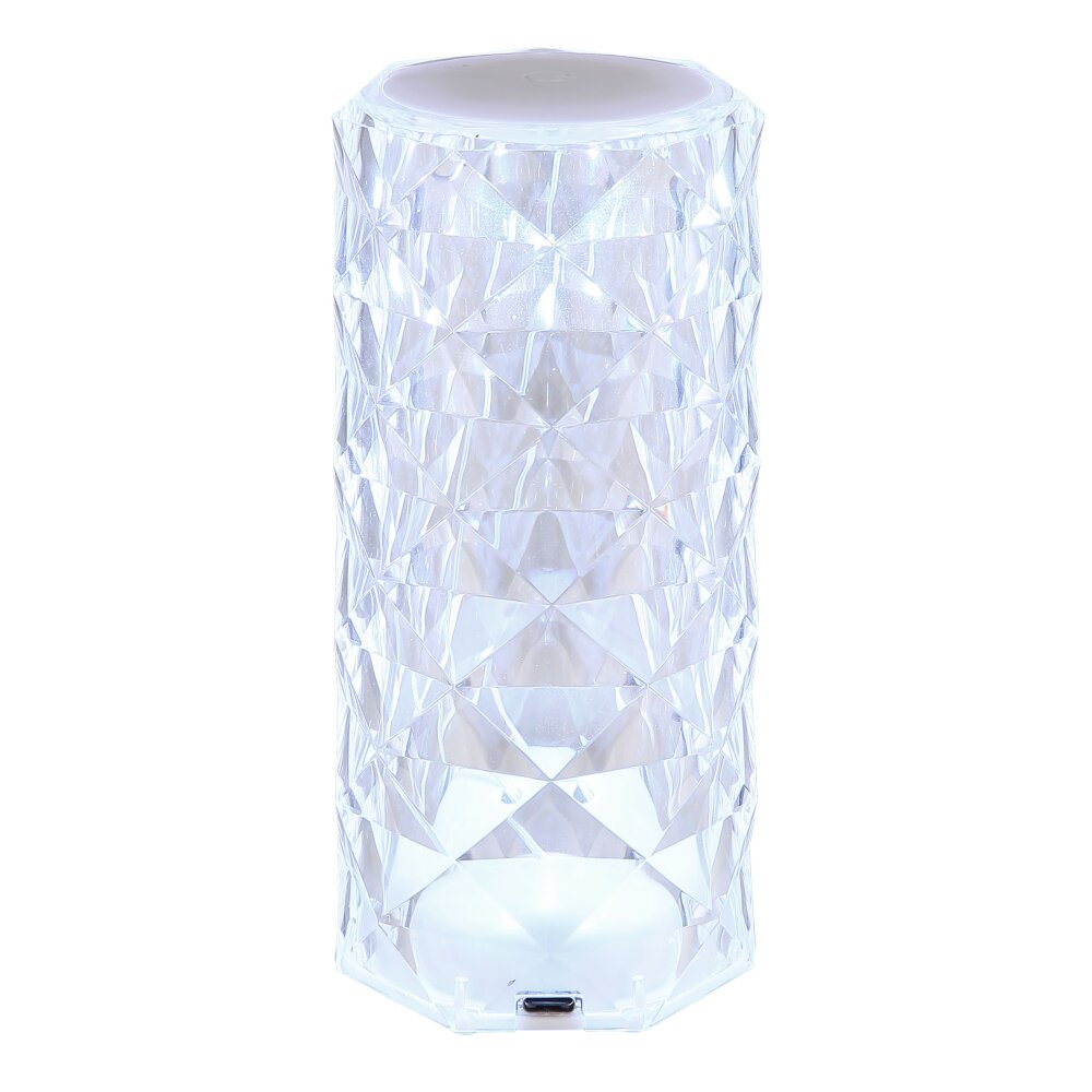 Lámparas Globo Lighting Gixi Lámparas de mesa LED Plata, Transparente, claro, 1 luz, Cambia de color main product photo