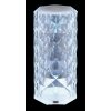 Lámparas Globo Lighting Gixi Lámparas de mesa LED Plata, Transparente, claro, 1 luz, Cambia de color