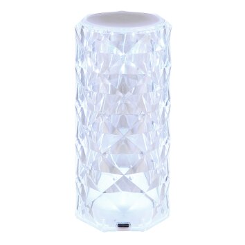 Lámparas Globo Lighting Gixi Lámparas de mesa LED Plata, Transparente, claro, 1 luz, Cambia de color