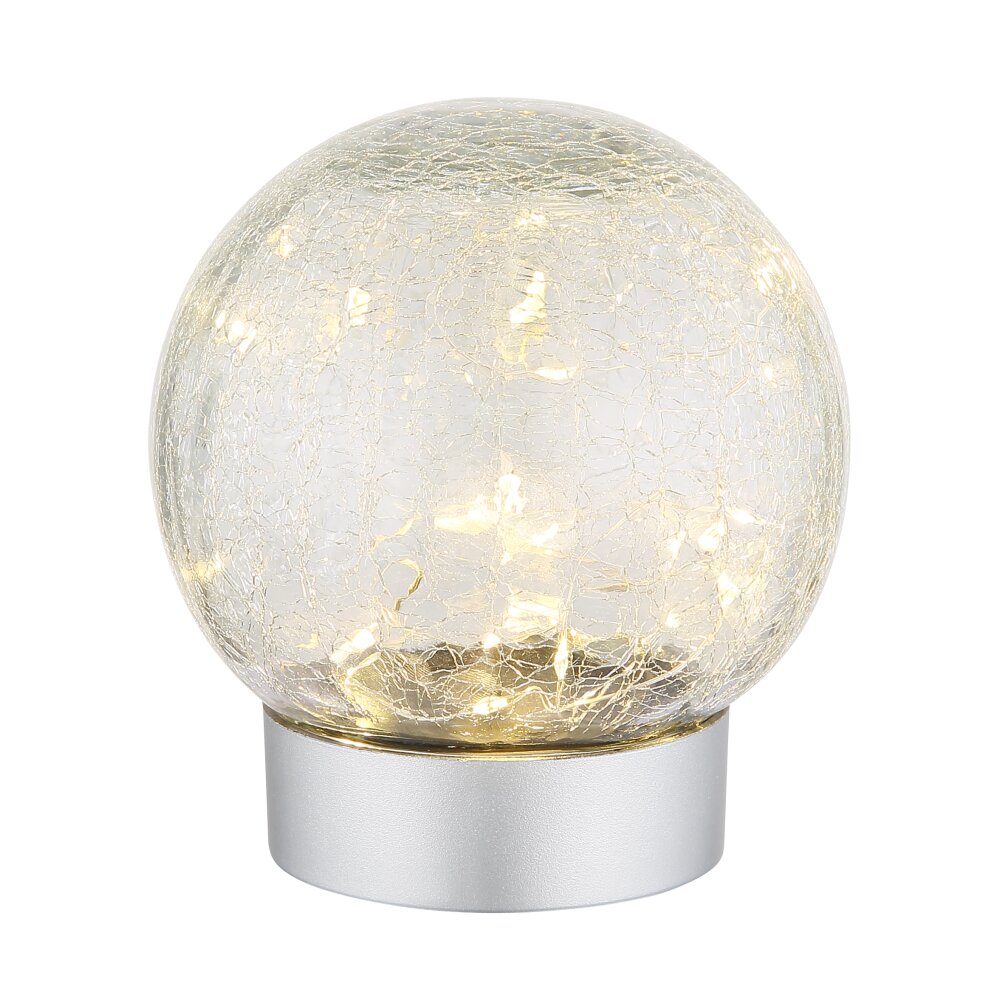 Lámparas Globo Lighting Soona Lámparas de mesa LED Plata, 1 luz main product photo