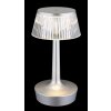 Lámparas Globo Lighting Lucio Lámparas de mesa LED Plata, 1 luz