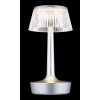 Lámparas Globo Lighting Lucio Lámparas de mesa LED Plata, 1 luz