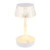 Lámparas Globo Lighting Lucio Lámparas de mesa LED Blanca, 1 luz