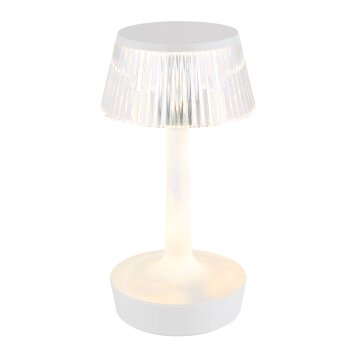 Lámparas Globo Lighting Lucio Lámparas de mesa LED Blanca, 1 luz