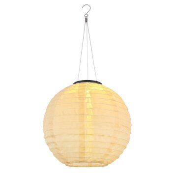 Lámparas Globo Lighting Solar Lámparas solares LED Color arena, 1 luz