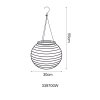 Lámparas Globo Lighting Solar Lámparas solares LED Blanca, 1 luz