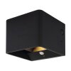 Lámparas Globo Lighting Veronika Apliques LED Negro, 1 luz, Sensor de movimiento