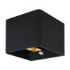 Lámparas Globo Lighting Veronika Apliques LED Negro, 1 luz, Sensor de movimiento