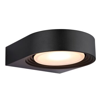 Lámparas Globo Lighting Oko Iluminación exterior LED Negro, 1 luz
