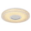Lámparas Globo Lighting Astania Plafones LED Cromo, Blanca, 1 luz