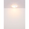 Lámparas Globo Lighting Gaia Plafones LED Blanca, 1 luz