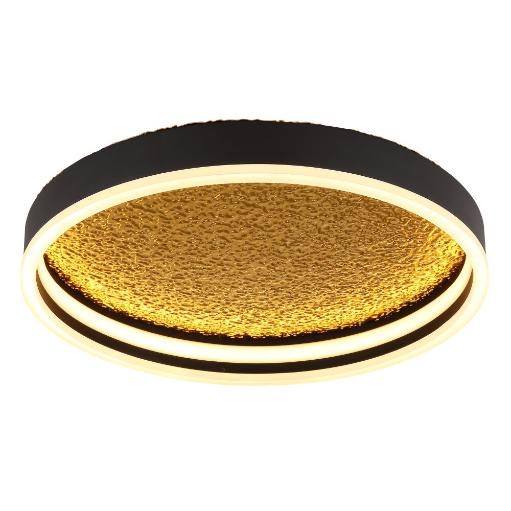 Lámparas Globo Lighting Hedi Plafones LED dorado, Negro, 1 luz main product photo
