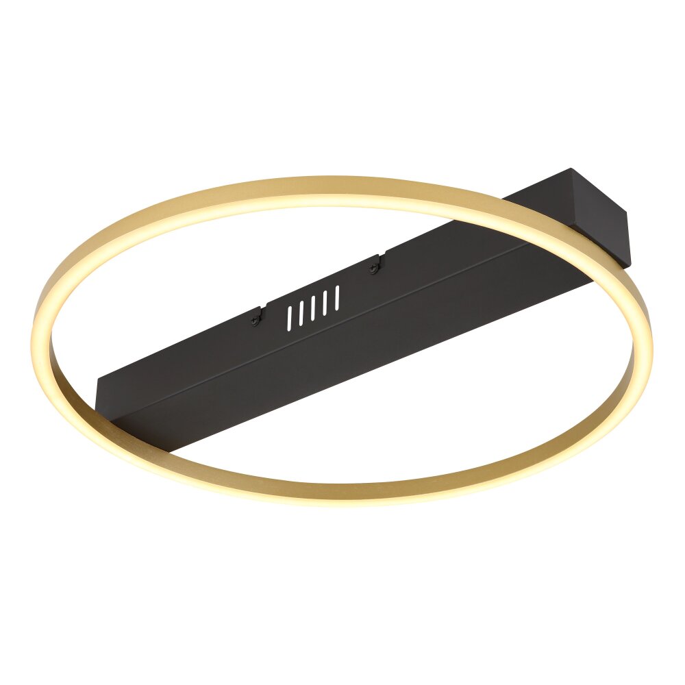Lámparas Globo Lighting Luffy Plafones LED dorado, Negro, 1 luz main product photo