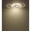 Lámparas Globo Lighting Invertina Plafones LED Plata, 1 luz, Mando a distancia