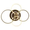 Lámparas Globo Lighting Lorelei Plafones LED Antracita, 1 luz
