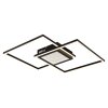 Lámparas Globo Lighting Saunders Plafones LED Negro, 1 luz, Mando a distancia