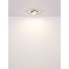Lámparas Globo Lighting Saunders Plafones LED Negro, 1 luz, Mando a distancia