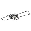 Lámparas Globo Lighting Saunders Plafones LED Negro, 1 luz, Mando a distancia