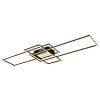 Lámparas Globo Lighting Saunders Plafones LED Negro, 1 luz, Mando a distancia