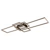 Lámparas Globo Lighting Saunders Plafones LED Negro, 1 luz, Mando a distancia