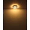 Lámparas Globo Lighting Cara Plafones LED Gris, Plata, 1 luz
