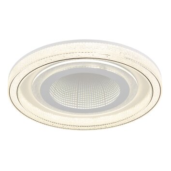 Lámparas Globo Lighting Alsuna Plafones LED Blanca, 1 luz, Mando a distancia
