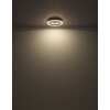 Lámparas Globo Lighting Wiley Plafones LED Gris, Blanca, 1 luz