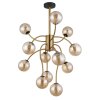 Lámparas Globo Lighting Riha Plafones dorado, Latón, 12 luces