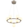 Lámparas Globo Lighting Riha Lámparas suspendidas Blanca, 7 luces