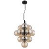 Lámparas Globo Lighting Conor Lámparas suspendidas Negro, 13 luces
