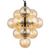 Lámparas Globo Lighting Conor Lámparas suspendidas Negro, 13 luces