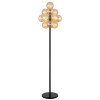 Lámparas Globo Lighting Conor Lámpara de pie Negro, 13 luces