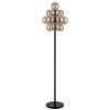 Lámparas Globo Lighting Conor Lámpara de pie Negro, 13 luces