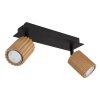 Lámparas Globo Lighting Wenzel Plafones Negro, 2 luces