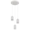 Lámparas Globo Lighting Korben Lámparas suspendidas Blanca, 3 luces