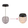 Lámparas Globo Lighting Wanda Lámparas de mesa LED Colores ahumados, 1 luz