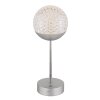 Lámparas Globo Lighting Gavin Lámparas de mesa LED Plata, 1 luz