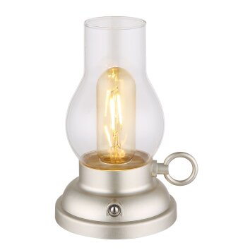 Lámparas Globo Lighting Petro Lámparas de mesa LED champán, 1 luz
