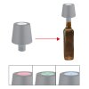 Lámparas Globo Lighting Yara Lámparas de mesa LED Gris, 1 luz, Cambia de color