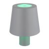 Lámparas Globo Lighting Yara Lámparas de mesa LED Gris, 1 luz, Cambia de color