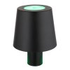 Lámparas Globo Lighting Yara Lámparas de mesa LED Negro, 1 luz, Cambia de color