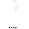 Lámparas Globo Lighting Stanford Plafones LED Níquel-mate, 1 luz