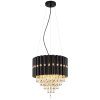 Lámparas Globo Lighting Eleos Lámparas de araña Negro, 3 luces