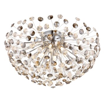 Lámparas Globo Lighting Katrina Plafones Cromo, 6 luces