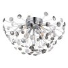 Lámparas Globo Lighting Katrina Plafones Cromo, 4 luces