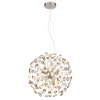 Lámparas Globo Lighting Katrina Lámparas de araña Cromo, 8 luces