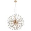 Lámparas Globo Lighting Katrina Lámparas de araña dorado, 9 luces