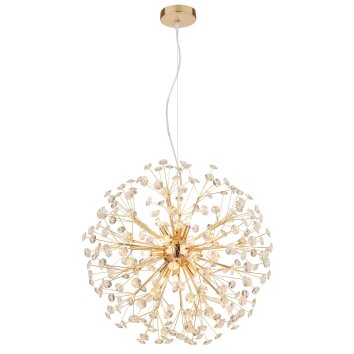 Lámparas Globo Lighting Katrina Lámparas de araña dorado, 9 luces